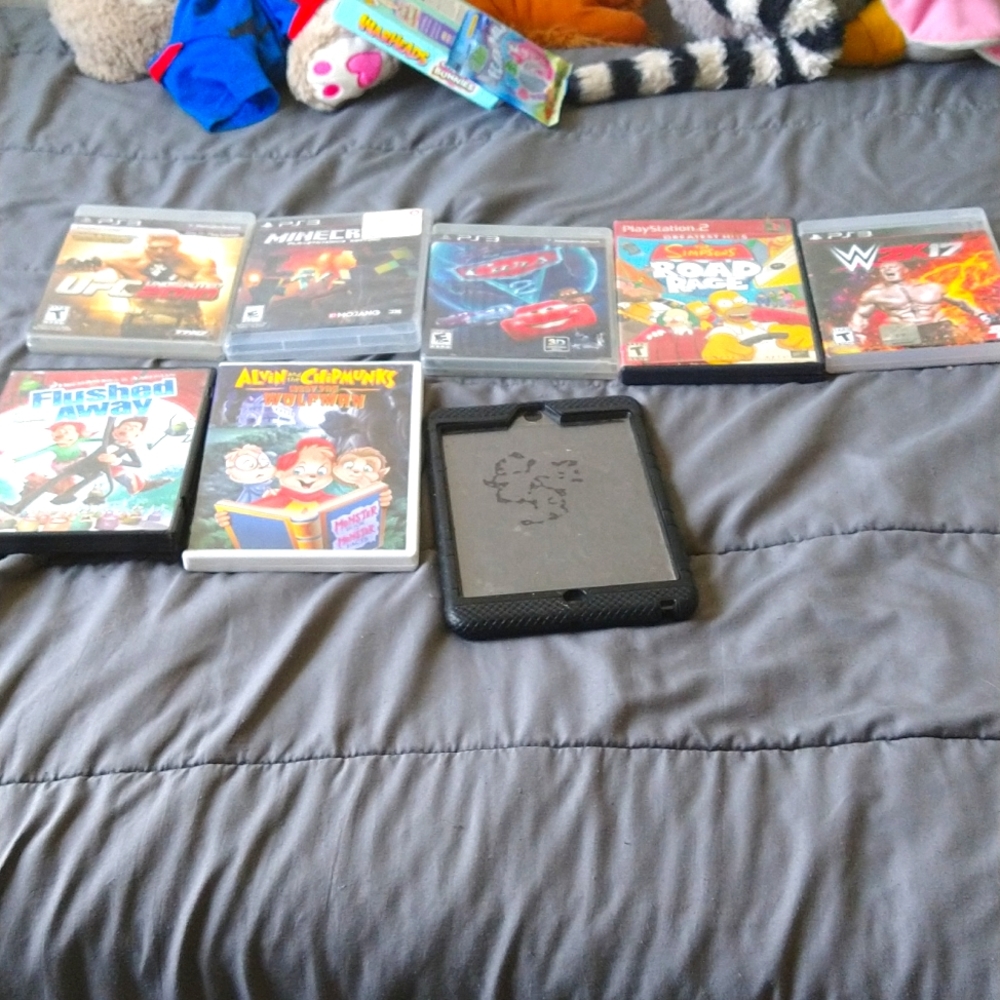 Some PS3 games/movies/and ipad
